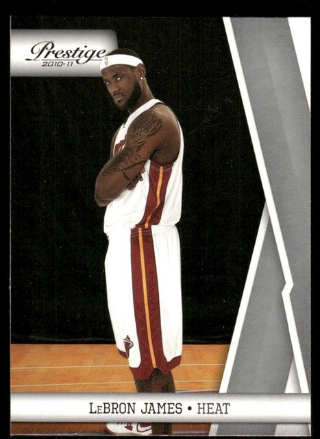 2010-11 Prestige LeBron James #20 Miami Heat
