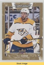 2017-18 Upper Deck Compendium Gold Nick Bonino #722 READ o1h