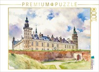 Calvendo Puzzle Kronsborg Schloss | 1000 Teile Lege-GrößE 64 × 48 Cm Foto-Puzzle