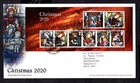 GB - 2020 Christmas MS First Day Cover with Bethlehem Special Postmark