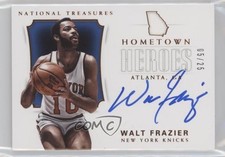 2017-18 National Treasures Hometown Heroes Bronze 5/25 Walt Frazier Auto HOF 5l1