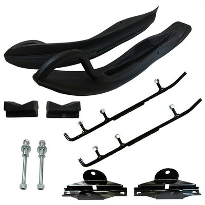 Exo-S Touring Skis Mount Kit & 4'' Carbides for Yamaha 2014-2017 Viper Sidewinder