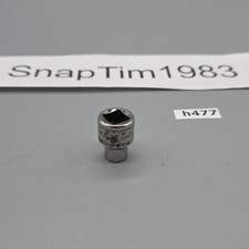 Snap-on Tools 38 Drive 6-point Metric 8 Mm Flank Drive Shallow Socket Fsm81