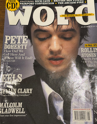 WORD Music Magazine May 2005 No. 27 Pete Doherty Eels Malcolm Gladwell + CD