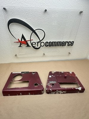 Cessna 120 140 Instrument Panel Covers P/N: 0412492, 0413113 (2704)
