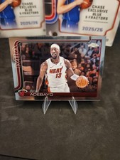 Bam Adebayo #138 2025-26 Topps Chrome - 83 Point Game Legend 🔥