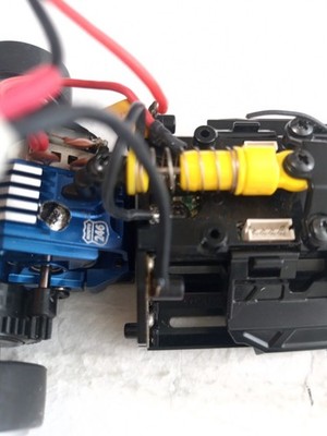 Kyosho Mini-Z MR-03W McLaren Body R246-1203RM Aluminum Motor Mount