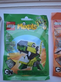 LEGO Mixels &ndash; Lot of 4 Sealed Packs (Footi, Scorpi, Glurt, Kraw)