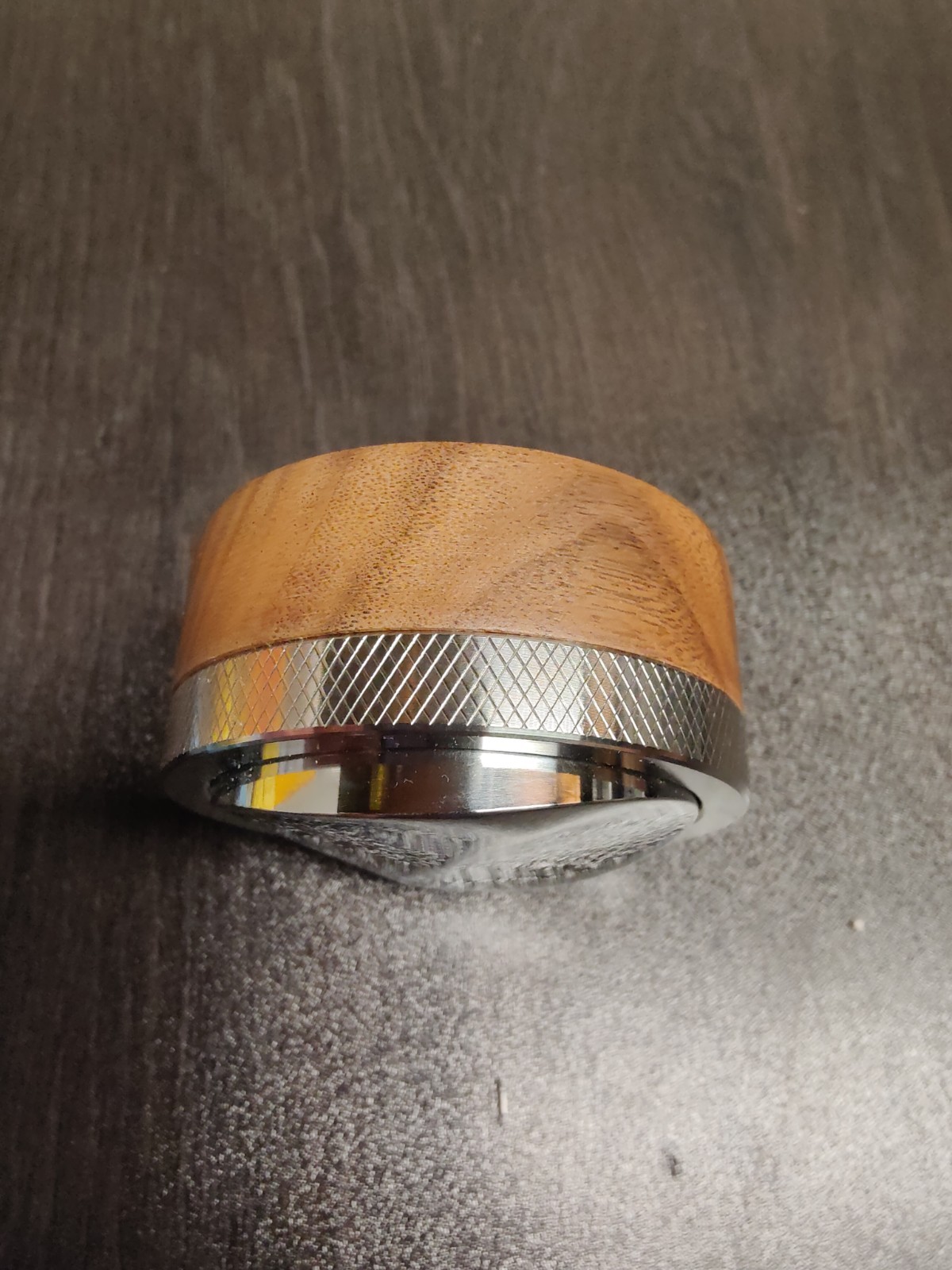 KNODOS Espresso Distribution Tool 58mm Maple Coffee Distributor Leveler