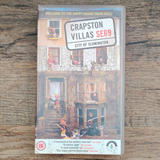 Channel 4 Crapston Villas VHS PAL Cert 15 (1995) Comedy Animation Video