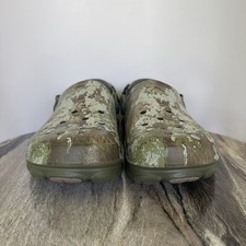 Zuecos Crocs True Timber Strata Todo Terreno Camuflaje M9 W11 Correa Turbo Ajustable