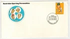 SPORTING PERSONALITIES AUSTRALIA #773 TONY RAFFY CARICATURE ARTIST CRICKET
