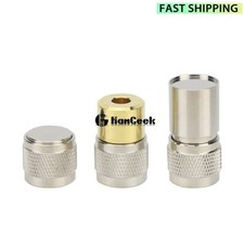 3PCS NJ Calibration Piece Instrument Device Test Connector 5W N-type Connector