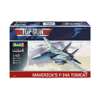 Maverick's F-14A Tomcat TOP GUN Movie KIT 1:48 Revell Kit Aerei -D- Neues Modell