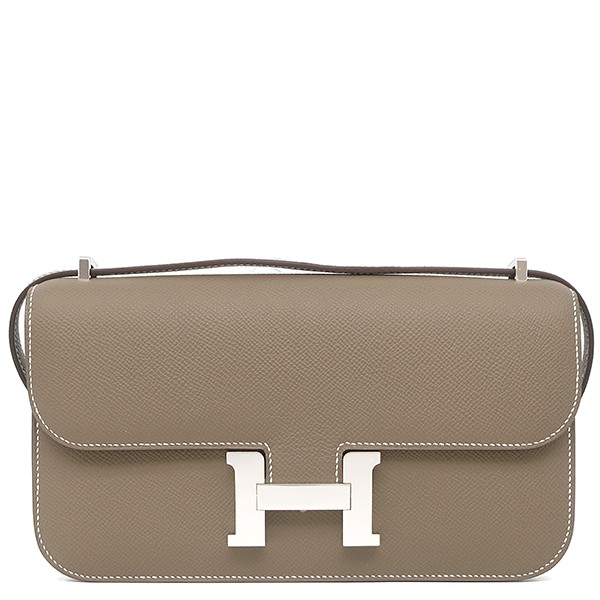 HERMES Shoulder Bag Constance Elan Miroir Epsom  Etope SilverMetal New ite