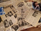 Bee Gees Maurice,Robin, Andy Barry HUGE LOT Photos Clippings Mag, Poster, Record — photo 9
