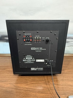 Bowers & Wilkins B&W ASW500 ACTIVE SUBWOOFER - MADE IN ENGLAND | eBay