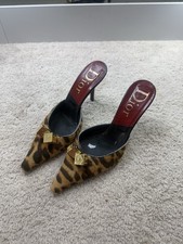Vintage Dior Ponytail Cheetah Heels