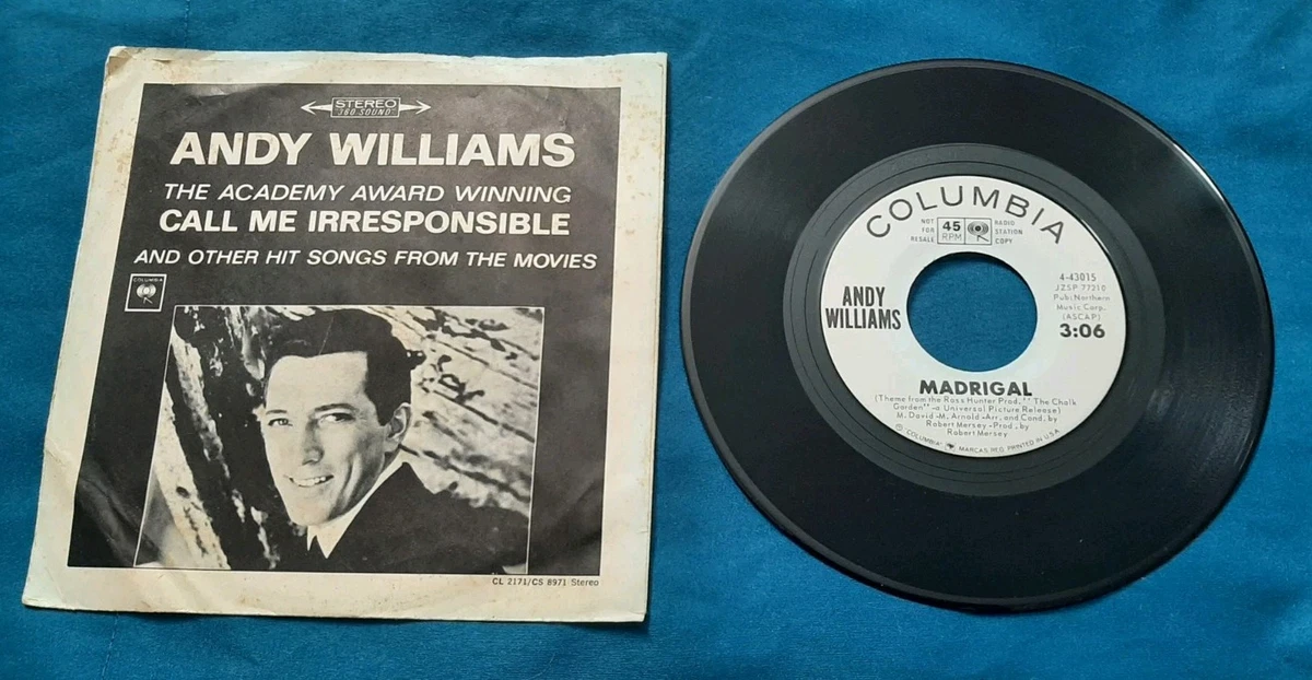 Las mejores ofertas en Andy WILLIAMS bandas sonoras y musicales
