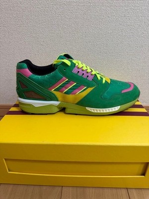 Adidas x Gucci ZX 8000 Green GG Monogram Men's Sneakers 11.5