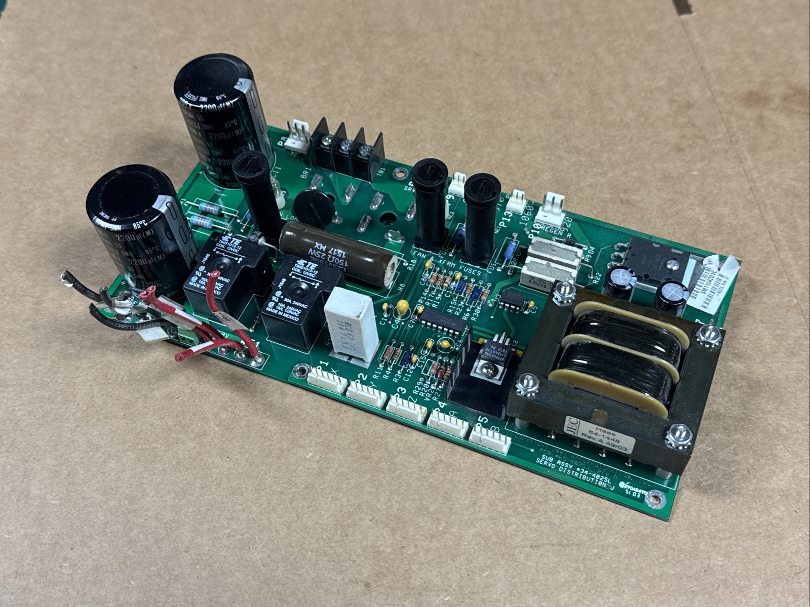 HAAS 4025L Rev D 64-1448 Power Supply 34-4025L 65-4025J WARRANTY FAST SHIP