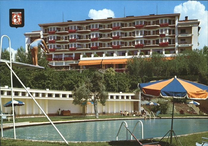 Escudo Córdoba Andalucía Parador Nacional de la Arruzafa Hotel Piscina