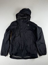 The North Face Boys Size Medium 10/12 DryVent Hooded Jacket Black Waterproof