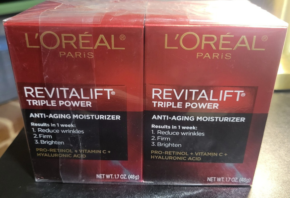L'Oréal Revitalift Triple Power Deep Active Moisturizer 1.7 Oz 48 G