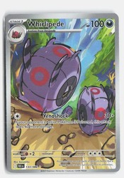 Whirlipede 133/086 Black Bolt Illustration Rare
