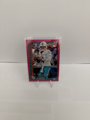2025 Topps Chrome QUINN EWERS RC #316 HOT PINK X-FRACTOR XFRACTOR Dolphins