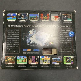 Sega Dreamcast SmashPack Console CIB White, HKT-3020, 1 Controller, Instructions