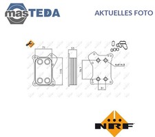 31167 ÖLKÜHLER KÜHLER ÖL NRF FÜR OPEL ASTRA H,CORSA D,ASTRA H CC 1.3L 66KW