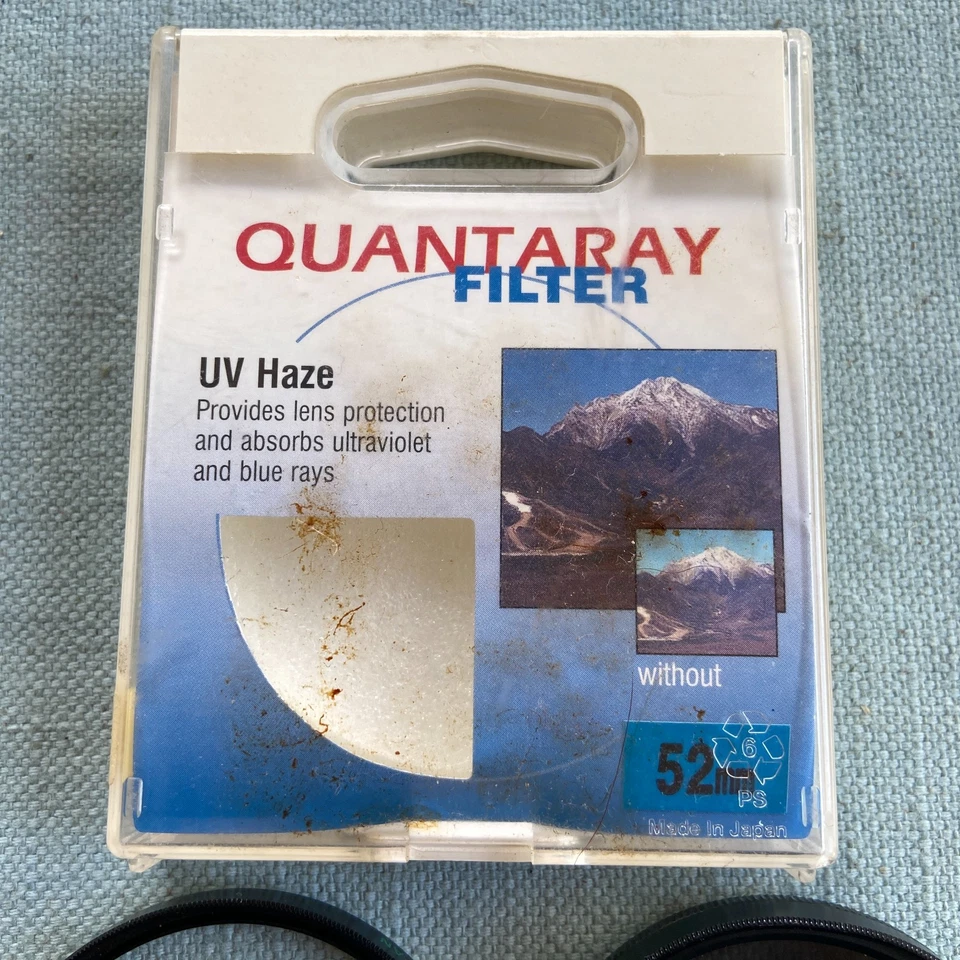 Quantaray Lens Filter UV Haze 52mm Made Japan QMC-UV CPL Circular Polarizer Came - Image 2 of 4