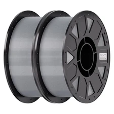 2KG Ender PETG 3D Printer Filament 1.75mm, Strong, Odorless, Moistureproof, Grey