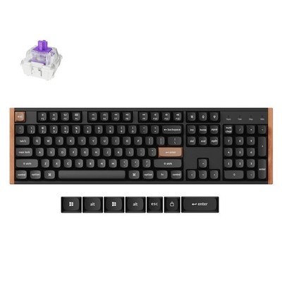 K10 HE QMK Wireless Gaming Custom Mechanical Keyboard, 2.4 GHz/Bluetooth/Wire...