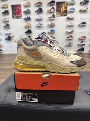 Nike Air Max 270 React ENG Travis Scott Cactus Trails - Size 10