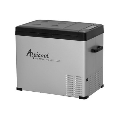 47 Quart Portable 12 Volt Refrigerator Car Fridge Fast Cooling Cooler C50