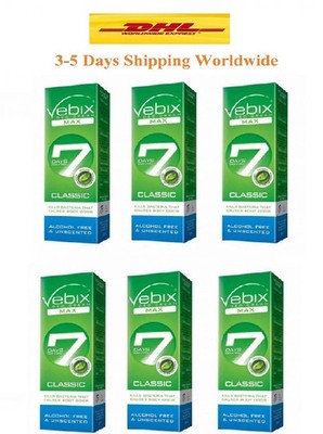  FAST SHIPPING  6X Vebix Deodorant Cream 7 Days Long Lasting Antiperspirant