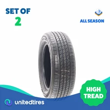 Set of (2) Driven Once 225/60R17 Nexen Aria AH7 99T - 10/32