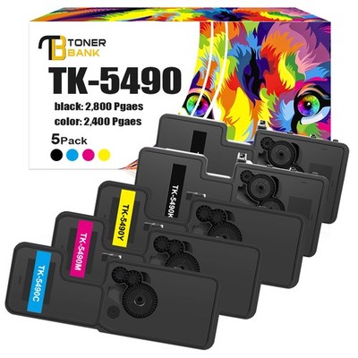 1-5 XXL Toner Für Kyocera ECOSYS PA2101cx PA2101cwx MA2101cwfx MA2101cfx TK-5490
