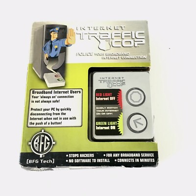 Internet Traffic Cop Police Your Broadband Internet Connection BFG Tech