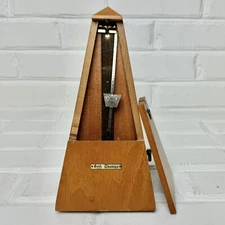 Vintage Seth Thomas Metronome Wood In Excellent Condition - Works Perfectly