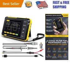 Advanced 2.8" LCD Handheld Oscilloscope - 200KHz Bandwidth, Easy AUTO Measure
