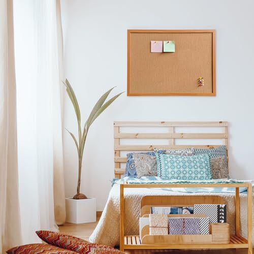 Cork Bulletin Board for Wall 24” x 18” Bulletin Board Cork Board Wall eBay