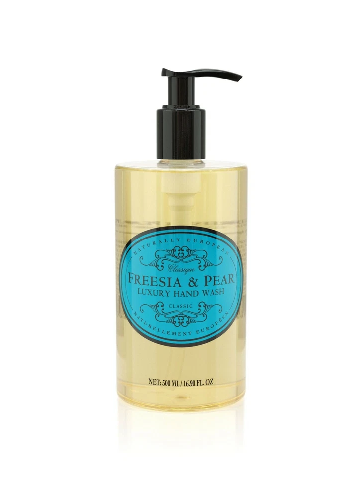 THE SOMERSET TOILETRY COMPANY Naturally European Hand Wash Cleanse & Moisturise Freesia & Pear 500ml