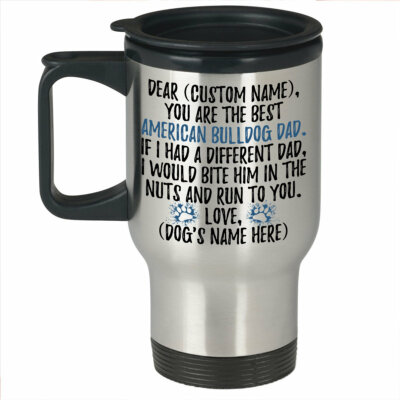 Pit Bull Mug, American Pit Bull Gifts, Dog Mom, Dog Dad, Personalized Dog Mug, Dog Face Mug, Custom Dog Mug, Sympathy Gift Loss Of Pet