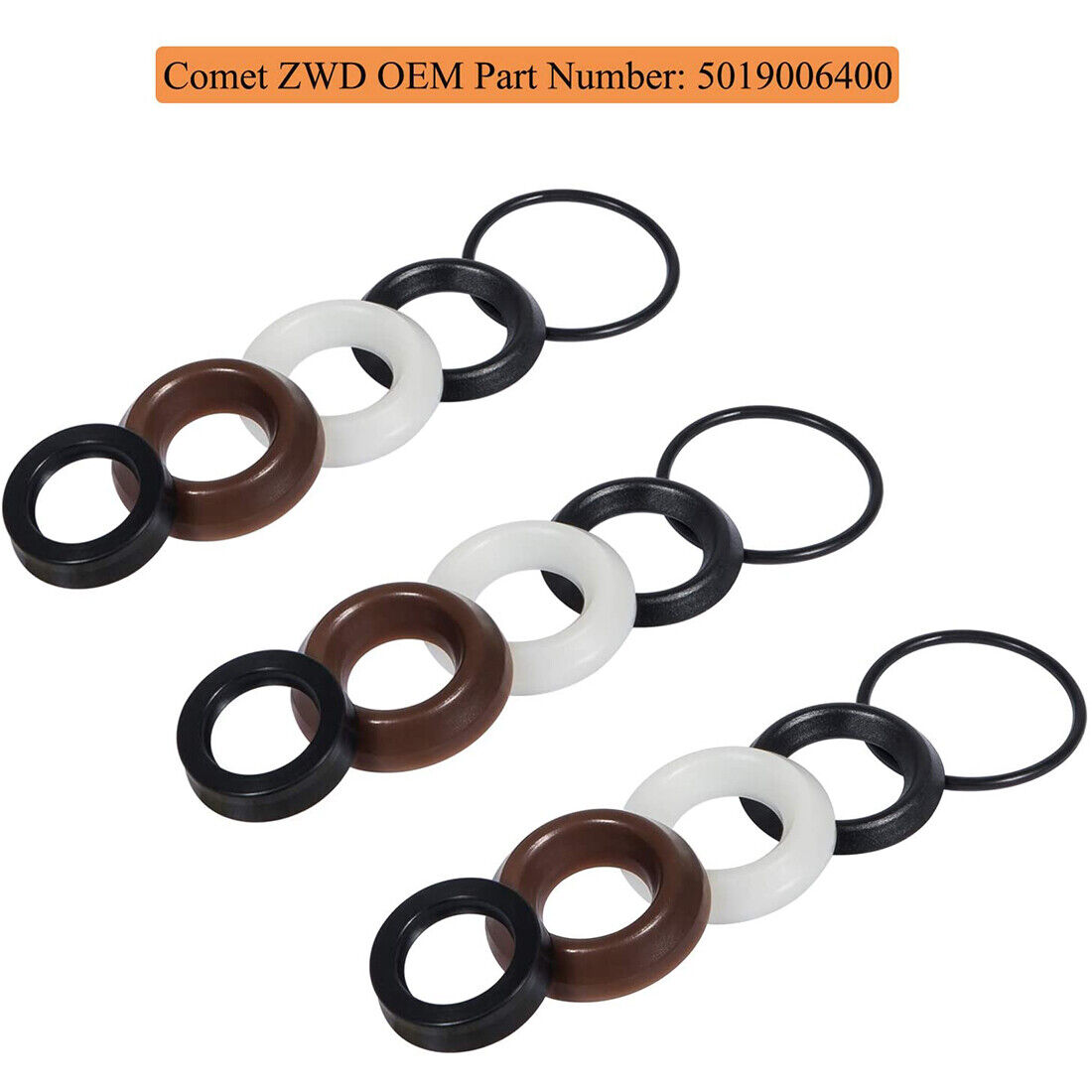 5019006400 For Comet ZWD Seal Repair Packing Kit Pressure 5019006400 For Comet ZWD Seal Repair Packing Kit Pressure