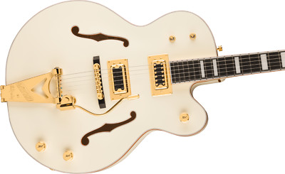 Gretsch G8424TG-BD-LTD Billy Duffy Signature Falcon Electric Guitar, White