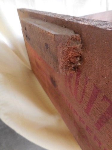 California Melons King O' The West Turlock Fruit CO.Original Old Fruit Wood box - Picture 7 of 10
