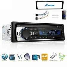 Bluetooth Car Stereo Audio In-Dash FM Aux Input Receiver SD USB MP3 Radio Player